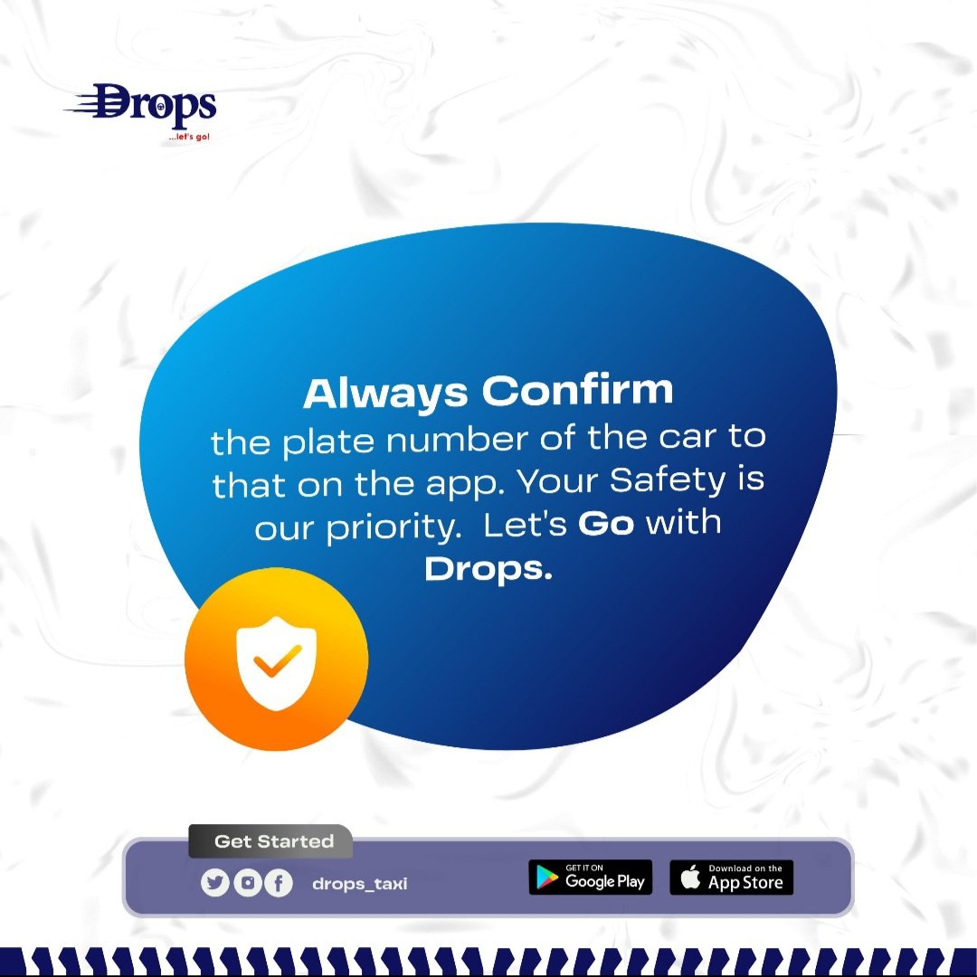 drops_taxi's tweet photo. Let Drops take you on a safe ride!
Go anywhere in BAYELSA with Drops. Your comfort and safety is guaranteed.
Download the Drops App to begin.
https://t.co/EhwDcKru2d
#dropstaxi #staymotivated #favouriteapp #portharcourt #bayelsa
Adekunle Mbappe Sheggz Allyson
#BBNaija https://t.co/2z8DlBHDRV