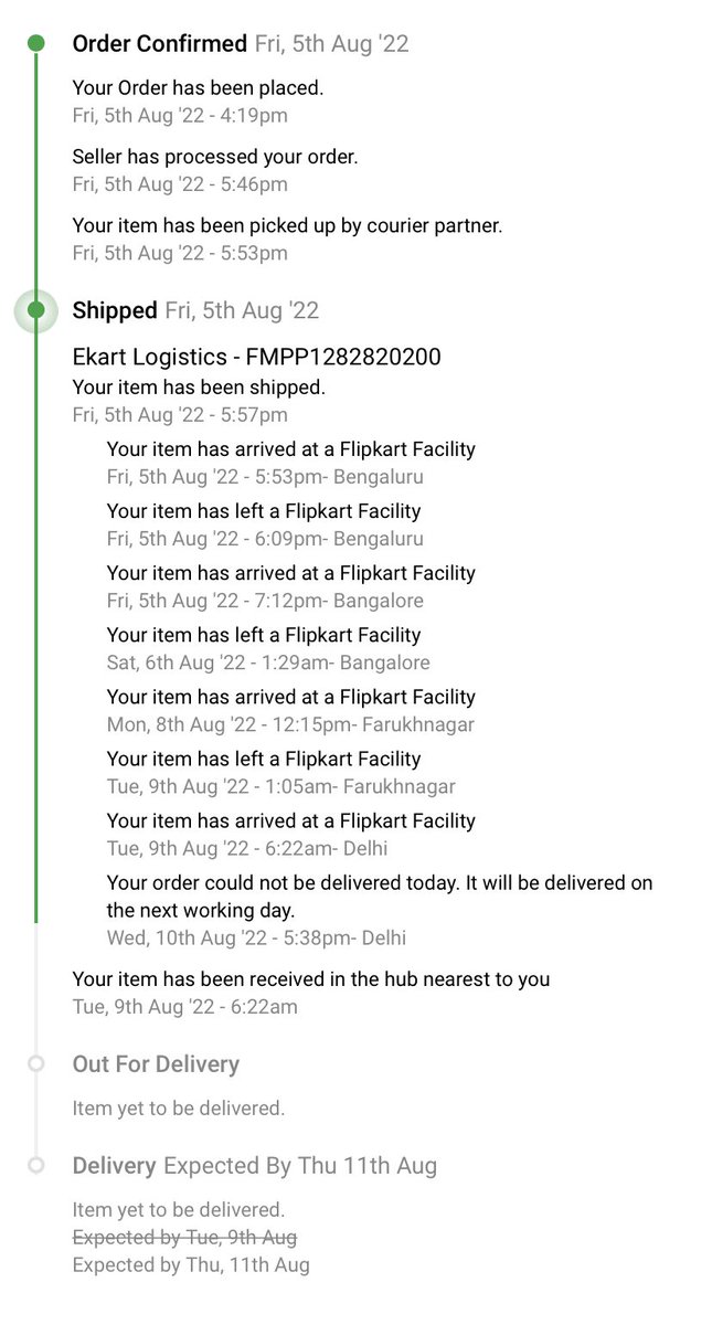 amitsk1784's tweet photo. @Flipkart @flipkartsupport @_Kalyan_K @ekartlogistics @EkartExpress Dear Flipkart/Ekart.. I think it’s time for a wake up call.. every time I order with Flipkart &amp; I m pissed with the services &amp; logistics.. Not done at all.. #notdoneatall #patheticservice still not delivered https://t.co/OIlHm1nXHN