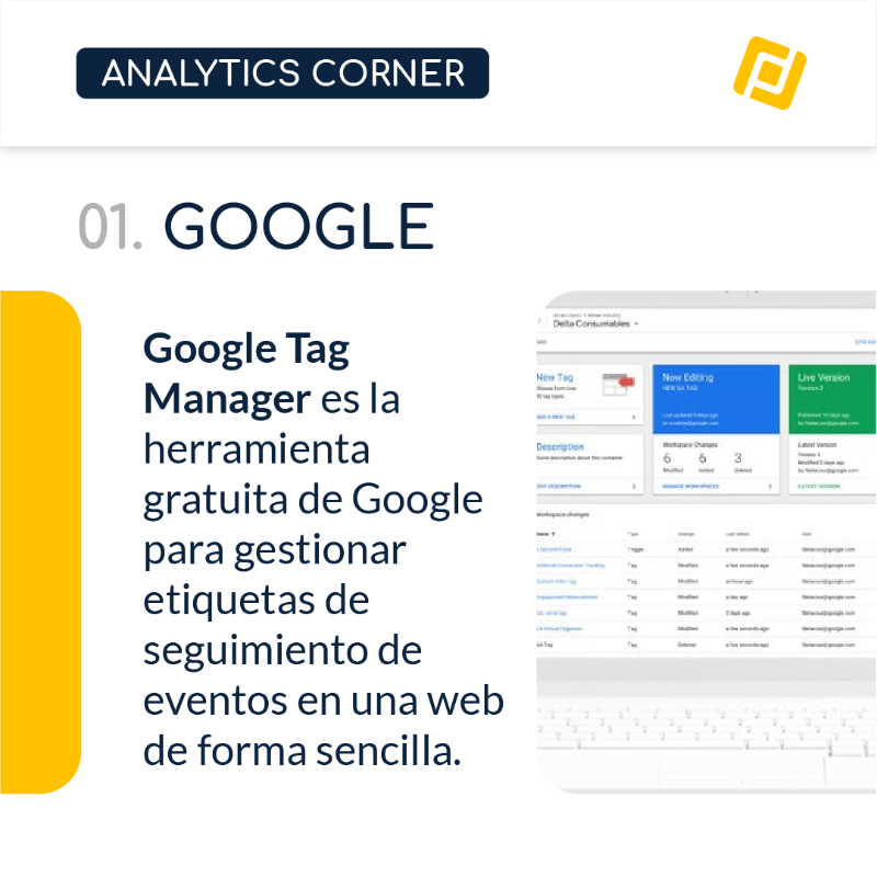EsProfile's tweet photo. Los #tagmanagers ⚙️ son fundamentales en el día a día de los profesionales del #marketingdigital y de la #analíticaweb 📊. En este nuevo #analyticscorner seleccionamos cuatro de los más útiles. ¡No te los pierdas! 👇

¿Utilizas otro en tus proyectos? 💬

#tag #digitalanalyst