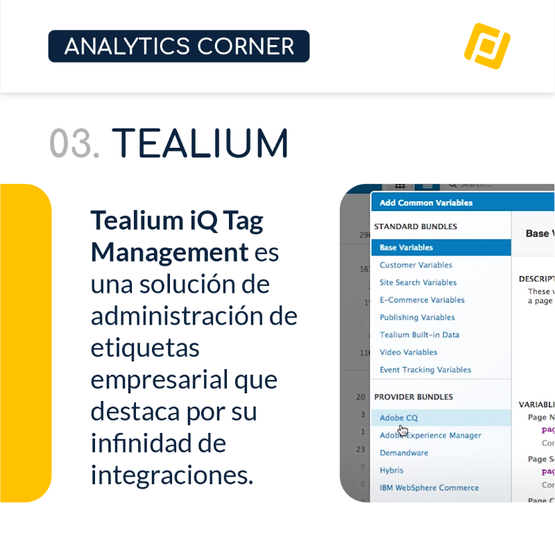 EsProfile's tweet photo. Los #tagmanagers ⚙️ son fundamentales en el día a día de los profesionales del #marketingdigital y de la #analíticaweb 📊. En este nuevo #analyticscorner seleccionamos cuatro de los más útiles. ¡No te los pierdas! 👇

¿Utilizas otro en tus proyectos? 💬

#tag #digitalanalyst