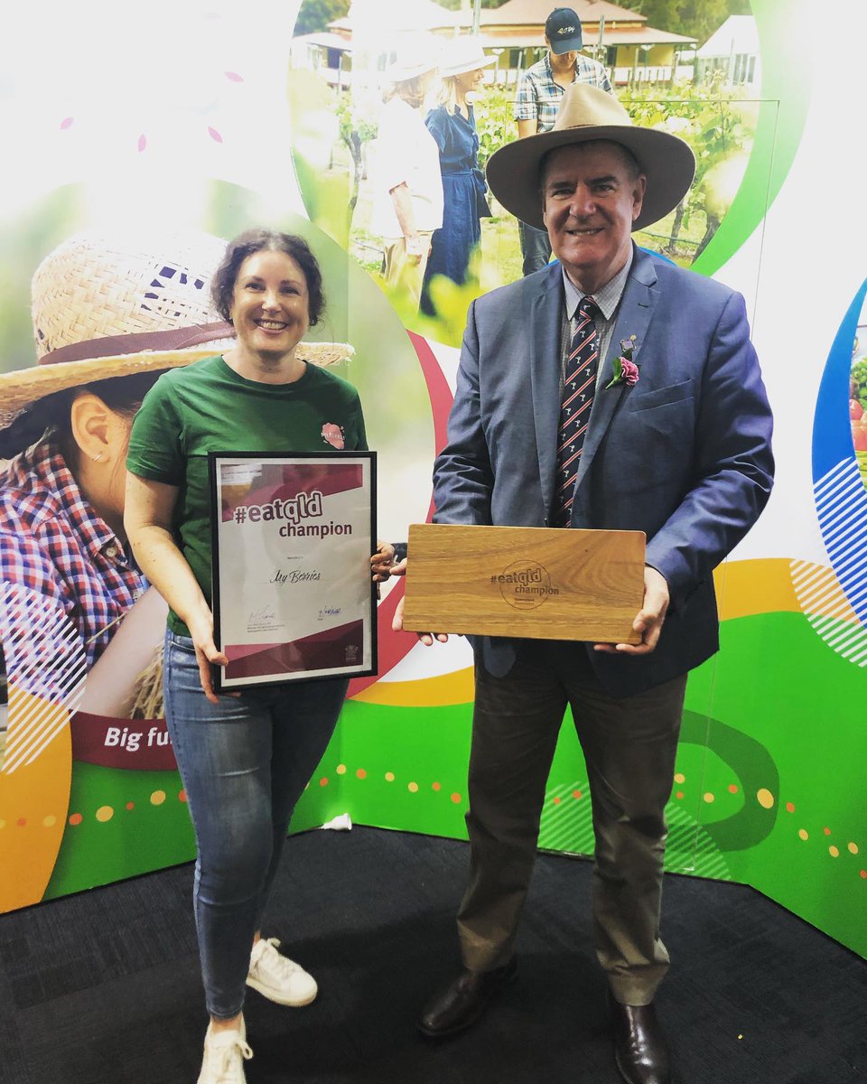 MarkFurnerMP's tweet photo. My Berries is a great producer in the Pumicestone electorate of @AliKingLabor . Allison and Stuart’s innovation story is inspiring. That’s why we have named them as Queensland’s 21st #Eatqld Champion. Read more here: https://t.co/sqxgbQIYpV #eatqld #qldag #QldPol https://t.co/Uzp5JfVV0A