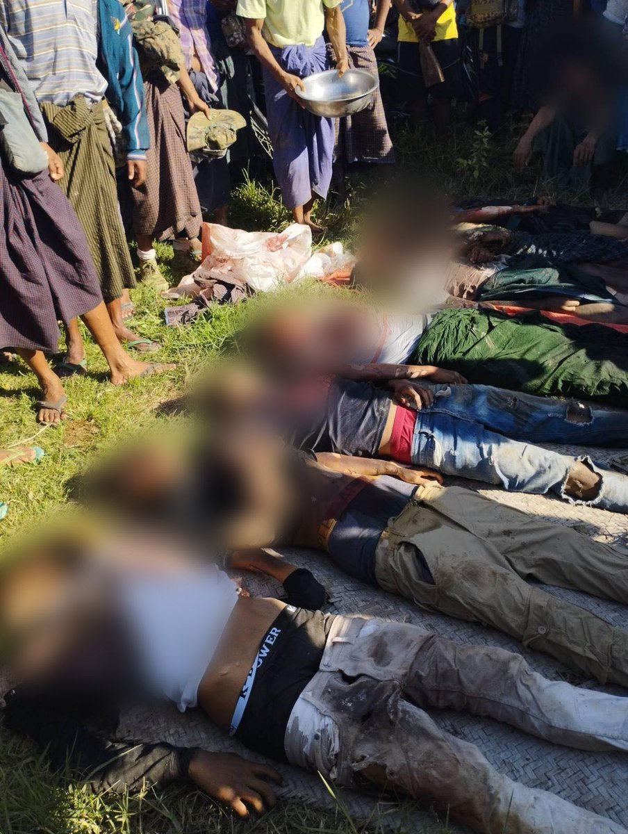 TTFR__Myanmar's tweet photo. 7 local youths from KhinOo tsp were abducted by military troops at a check point in Thapatekyin tsp, Mandalay division on 14th August, and tortured them until death.   #2022Aug17Coup #FreezePaymentsToJunta #US_SanctionMOGE #WhatsHappeningInMyanmar https://t.co/LvMn46kfuT