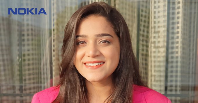 NokiaIndia's tweet photo. Meet Dikshita R. who recently joined our #TeamNokia in #India as a Communications Specialist.   
“@nokia not only fosters creativity, acknowledges and appreciates talent, but also provides a conducive environment for transformative learning.”   
#OpenToChallenges #NokiaIndia https://t.co/JVt06G3DF2