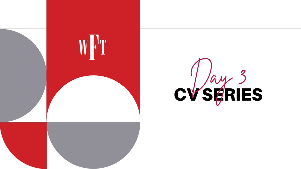 WeFindTalentSA's tweet photo. In today's CV series we share some important things to remember when preparing your CV.
#cv #jobhunt #JobSeekersSA #jobseekerswednesday #jobsearch #Job https://t.co/Iy5KNnkdnh