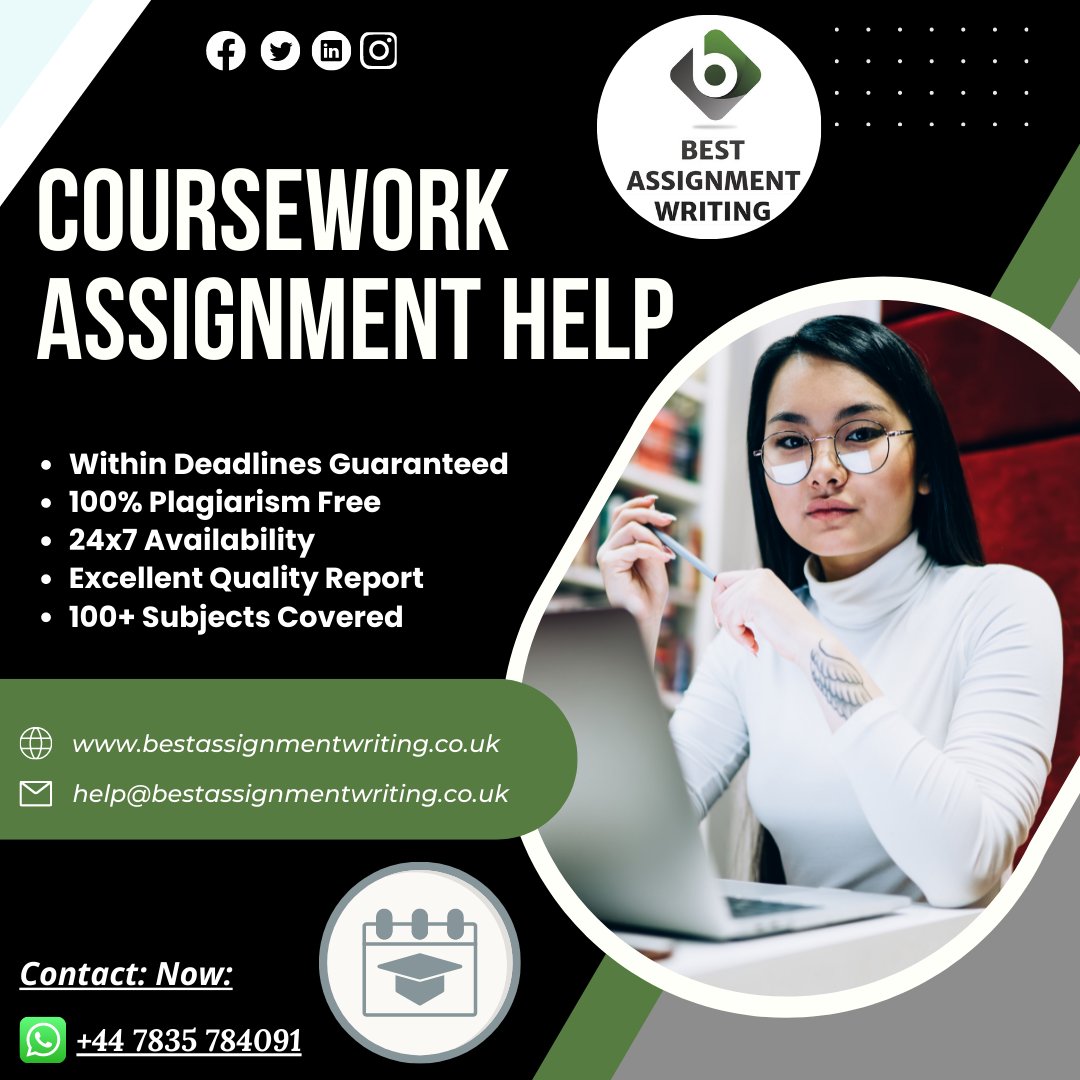 B_A_Writing's tweet image. Be confident! Because you choose our Online Coursework Assignment Help Services.

Order your task now:

#onlinecoureworkassignmenthelp #coureworkassignmentwritinghelp #onlineuniversityassignment #onlineassignment #universityhomworkhelp #assignmentshelp #bestassignmentwritinghelp