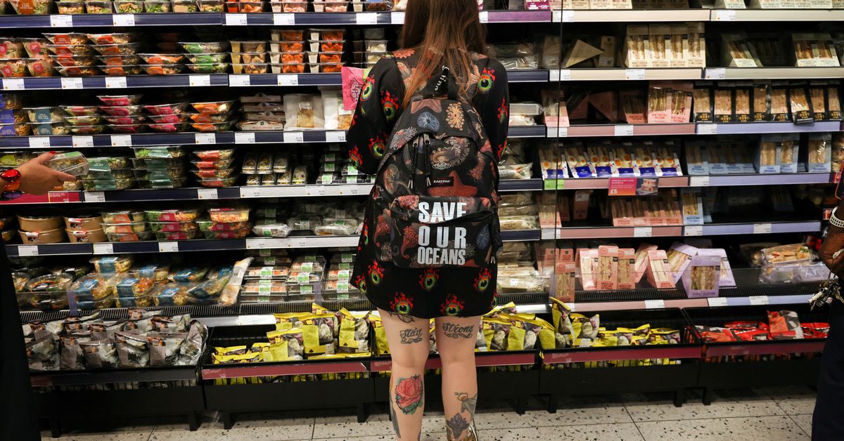 Reuters's tweet photo. UK inflation hits double digits, highest since 1982 https://t.co/gWhDL8wJJQ https://t.co/6PeWGIVRX7
