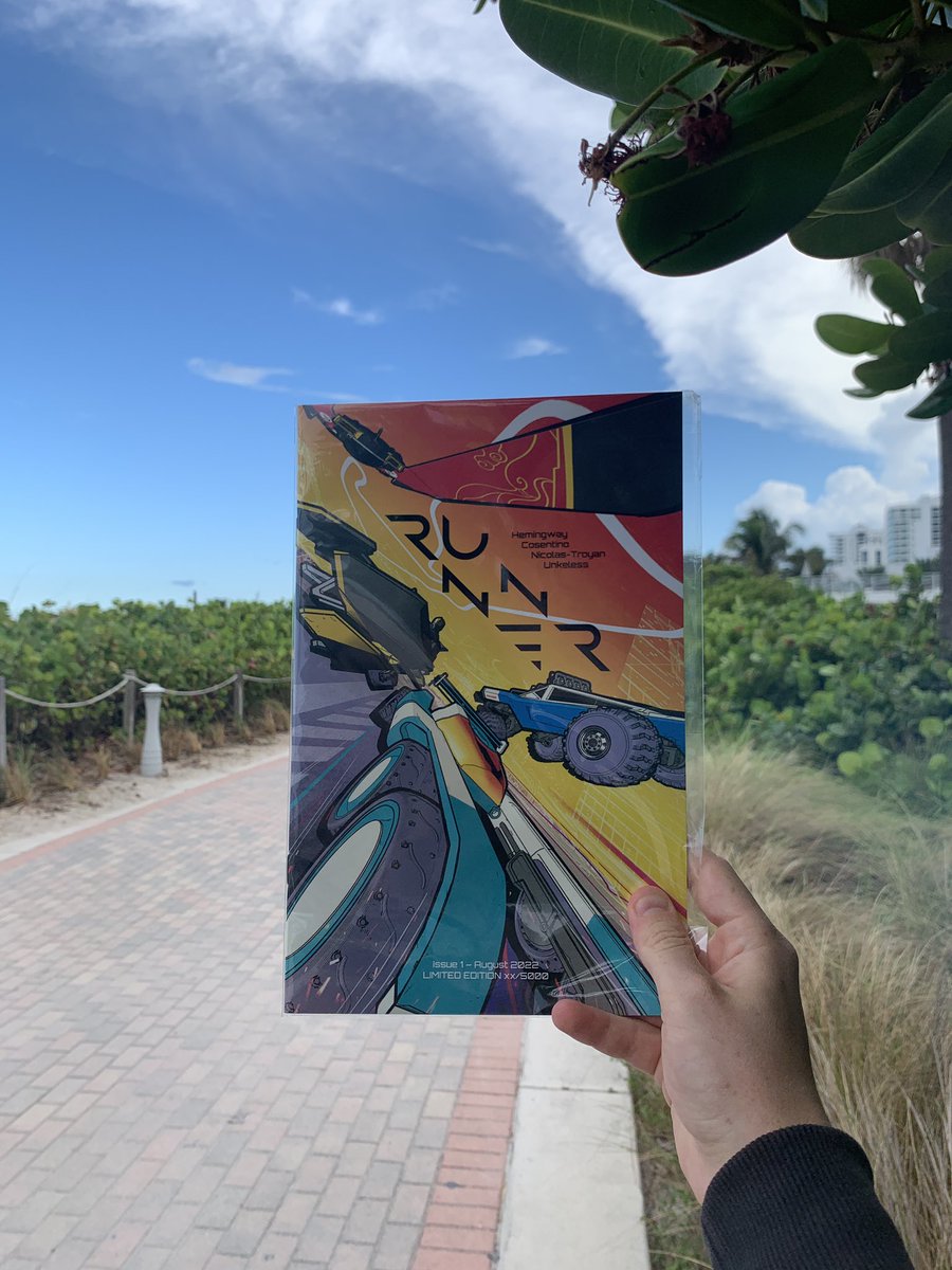 Was so excited to receive my @omegaxrunner comic in the mail! 
#RunWithUs #LFR