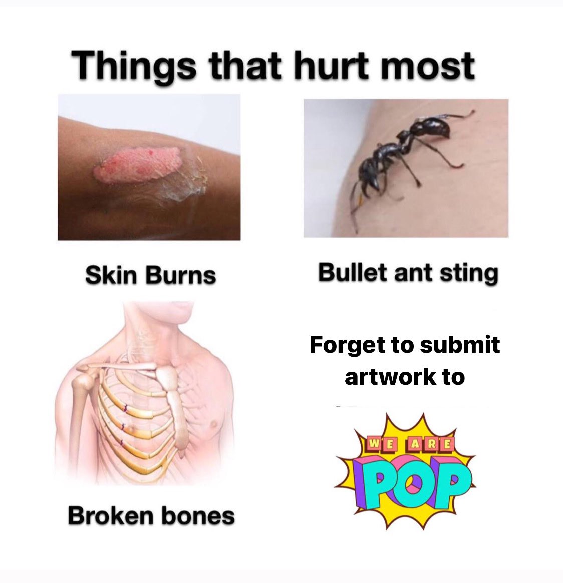 We understand the PAIN! So here’s the FINAL CALL for last minute submission until 6.00pm today! 

Submit your details for #WallOfPOP &amp; #POPGallery now : forms.gle/7gxSkXancT2UMi…