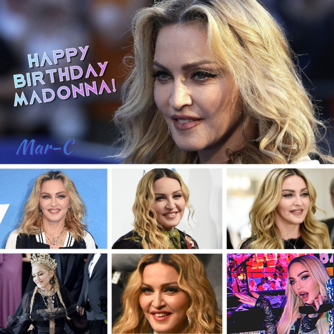 @Madonna Happy Birthday to you 🎂 Wishing you all the best forever.