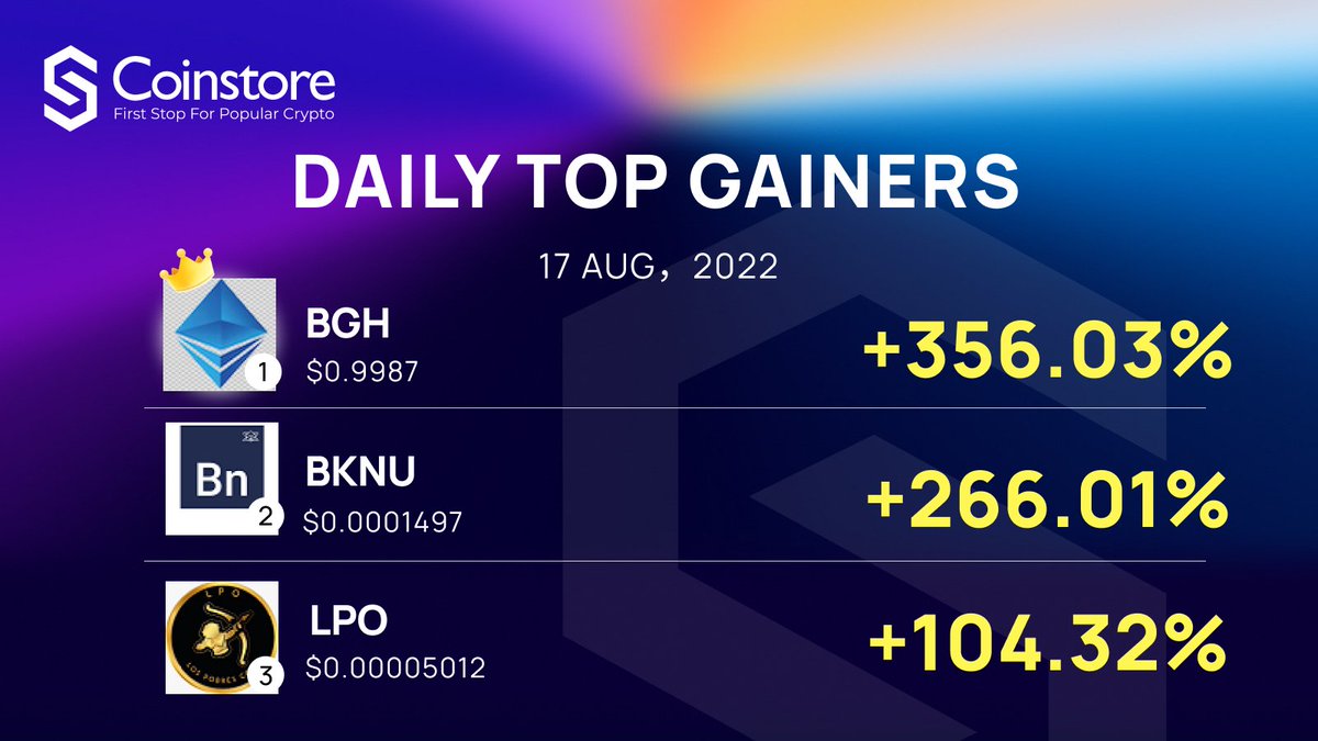 Coinstore tweet media