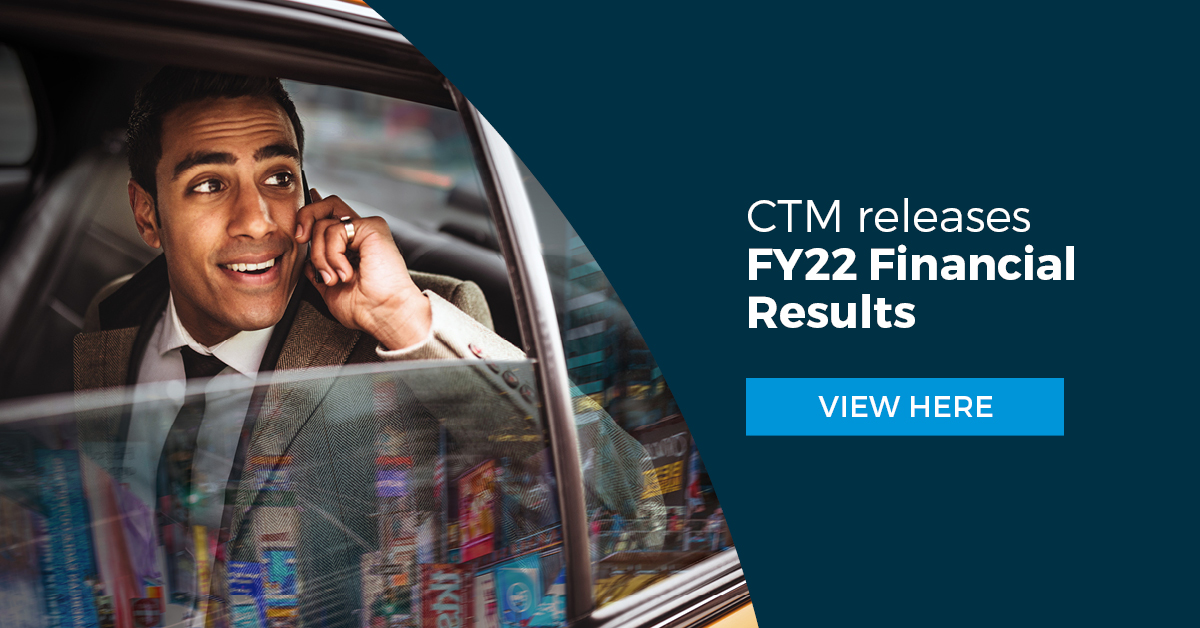 TravelCTM_US's tweet photo. CTM today released its 2022 Financial Results, highlighting rapid recovery in its key markets of North America, Europe, and Australia / New Zealand and a strong fourth quarter performance as a result of high travel demand despite capacity constraints.  

https://t.co/xpeeP1iH9E https://t.co/CEbbFtfFsG