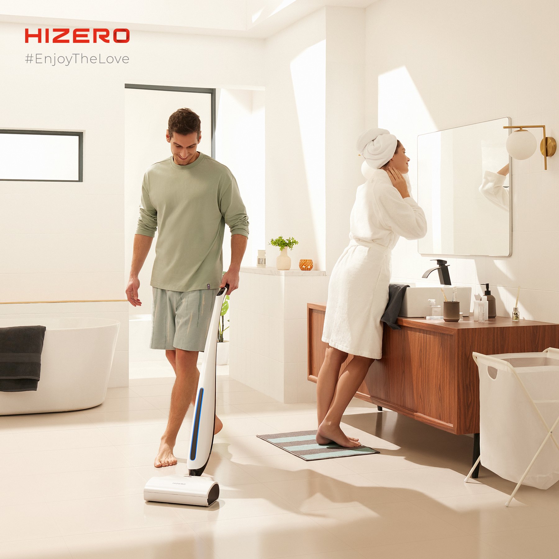 Hizero Bionic Mop Hard Floor Cleaner