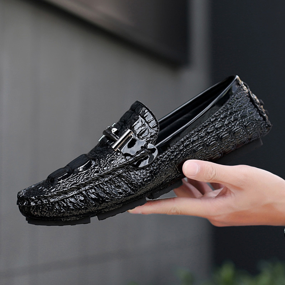 malltimas's tweet photo. High Quality Crocodile Grain Moccasins Men's Shoe #shop #accessories https://t.co/O5ALgz1ozB https://t.co/vZJfHxgbVW