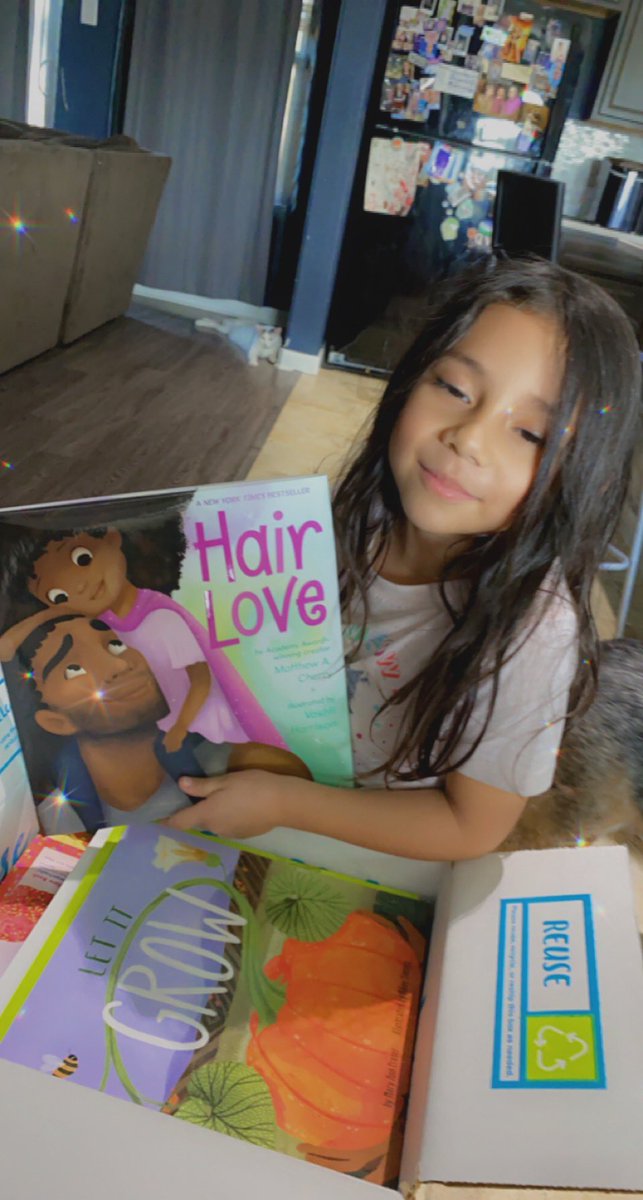 RubyRodz777's tweet photo. Such an honor to have @MatthewACherry โHair Loveโ among my daughterโs online school materials. Looking forward to an enlightening year #K12Learn โจ๐๐พ https://t.co/sxUIPSpPKk