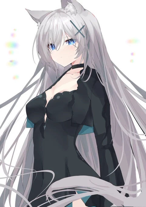 一日一枚イラスト 29日目ブルアカ シロコ(クロコ)#ブルアカ 