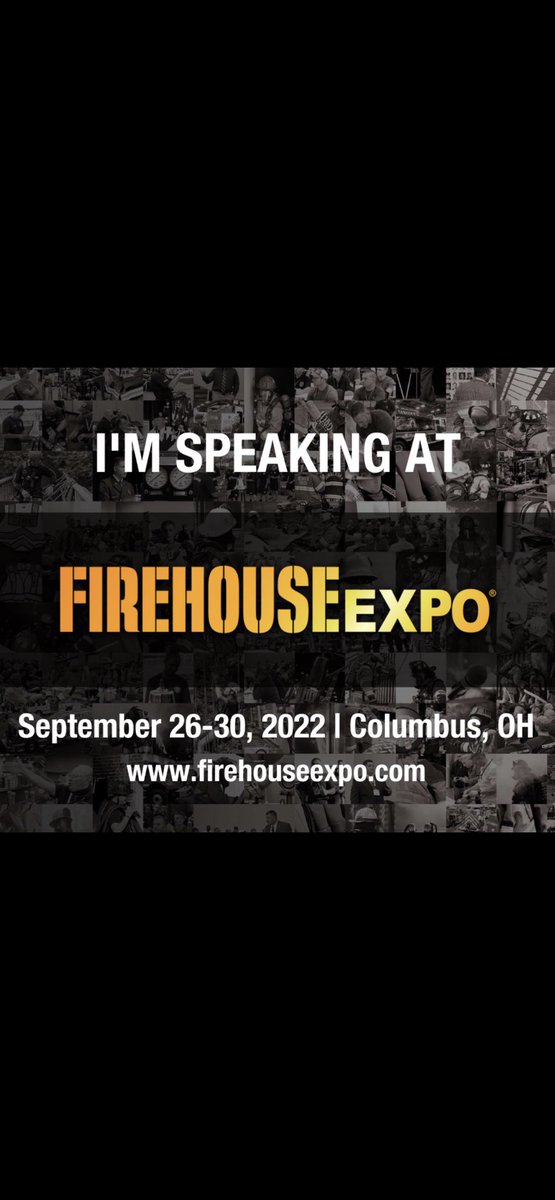 Bullaxe343's tweet photo. Come join me and the other instructors at this years Fire Expo in Columbus. I’ll be speaking on how to be better with RIT in smaller departments and sharing my story of the night I was part of the RIT and lost my friend in a LODD. https://t.co/LMsoexOukl