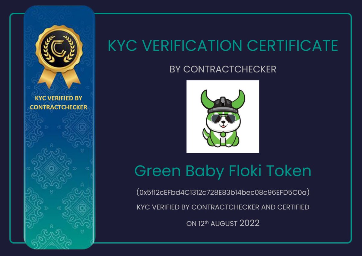 Green Baby Floki tweet media