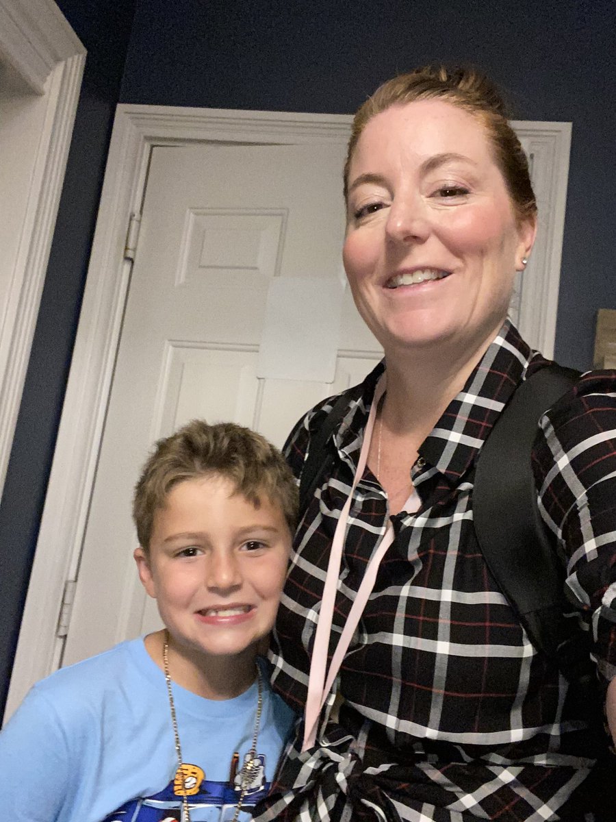 cathylbella's tweet photo. Sam had a great first day @Creeksidetweet - thanks for all you do to create a safe and fun learning environment for our kids! #WEareLakota #WEchooseLakota #Firstdaypics I had a great first day too! Can’t wait to do it again tmrw! https://t.co/L1qwcO3wLz