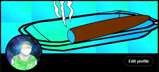 ExperimentalNFT's tweet photo. My new @KushCabinNFT banner with a classic @SpacePassNFT pfp. 👌 https://t.co/HGQRauraXw