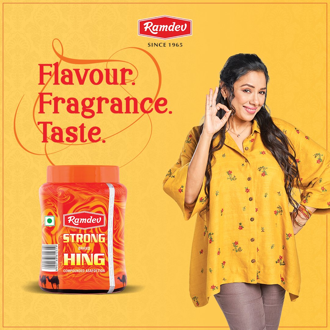 Ramdev_Food's tweet photo. Add flavour to your food with Ramdev strong hing. Shop now: https://t.co/mDMSqsjLPv
#RamdevStore #RamdevMasala #RamdevSpices #RamdevFood #RamdevNamkeen #OnlineStore #BlendedSpices #PremiumBlendedSpices #PremiumSpices #Spicemix #Spices #Hing https://t.co/mSK61jZMsR