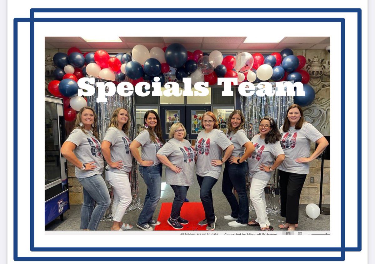 jessiebmiller's tweet photo. Meet three of our awesome support teams!  They work so hard to make KDE so special. @KDEdragons #kdepride @katyisd #bestschoolever https://t.co/6fFL0ZgurN