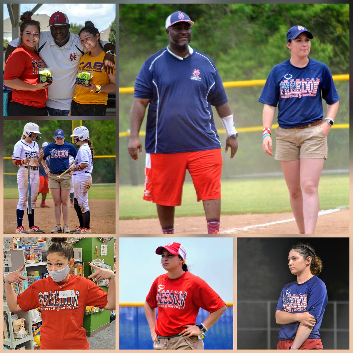 AMNTX18u's tweet photo. This one right here, she is so many things to me. Player, Alumni, Asst Coach and Softball Kid. #AMNTXRFamily join me in wishing #2017Alumni Lauren Blue @laurenblue0 a very happy birthday. Love you kid https://t.co/fVto3TK61F