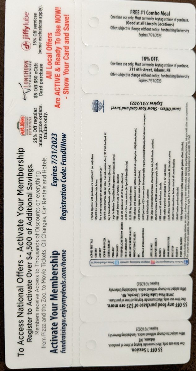 FreemanFootball's tweet image. Thank you for all the sponsors that agreed to help support the team through our Fundraising U card. 

Thanks to those who supported us with a purchase. Sales end Friday 8/19. DM or contact a FB player if interested.
 #freemanfalcons
