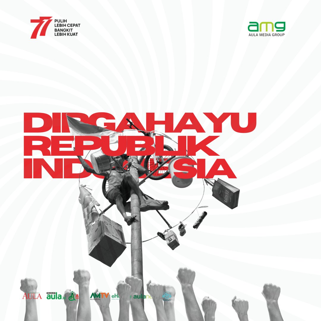 masdonicom's tweet photo. Lanjutkan perjuangan ini dengan Sabar dan Sholat* 

Dirgahayu Republik Indonesia 🇮🇩 ke-77 
Pulih Lebih Cepat, Bangkit Lebih Kuat @e100ss 

#indonesia #HUT77thRI #dirgahayuindonesiake77 https://t.co/g7OBjGRaaw