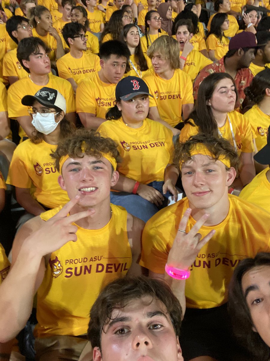 thenickdionisio's tweet photo. So glad we came! #asuwelcome https://t.co/h6li4WYLku