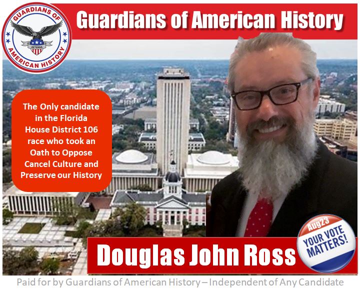 I stand proudly as a guardian and defender of #American #History #VoteForDoug