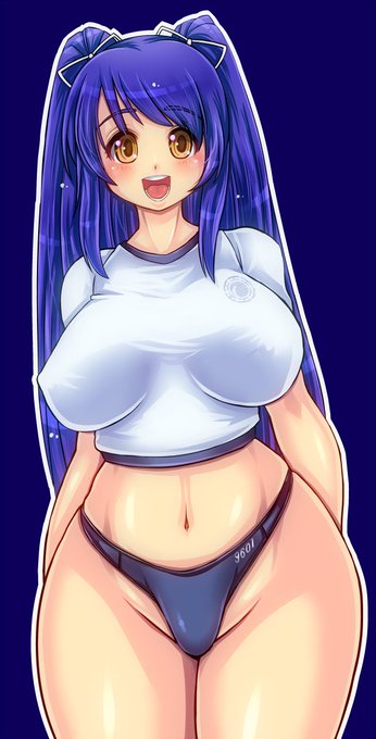 よそのこハイレグブルマ絵を貼る(再掲) 