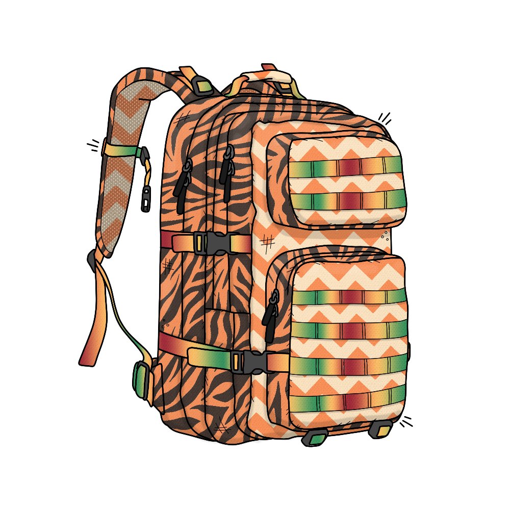 Chickism1's tweet photo. Rasta Military backpack

@flunks_nft ;#backpacktothefuture; #letsflunkinggo https://t.co/j9higZc3Bs