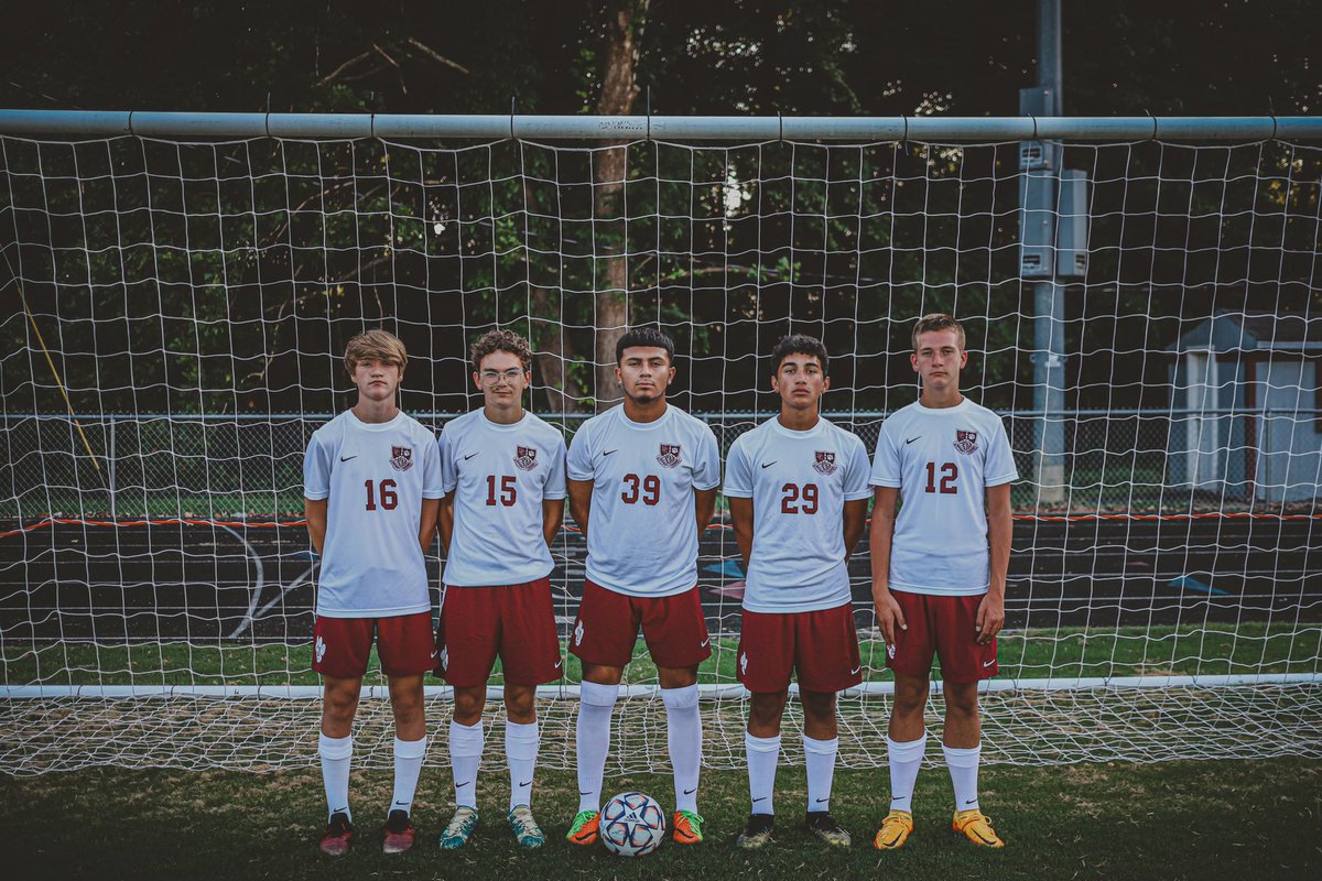 Shout out to our seniors… Caleb, Christian, John ,Kris, and MJ!! Your leadership has us sitting at 3-1 on the season and looking to do big things this season. #WeAreBC #classof2023 #seniors