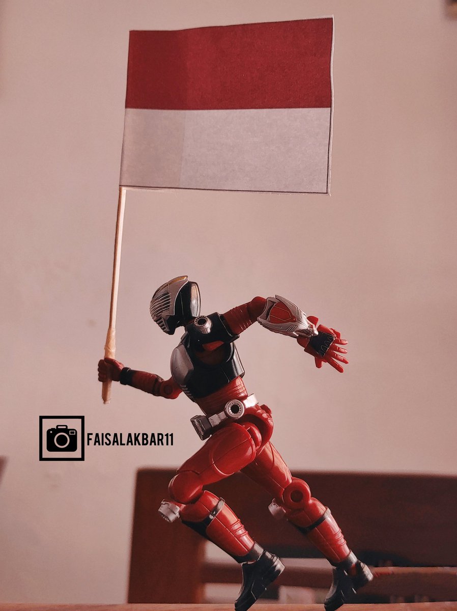 Hari Kemerdekaan Indonesia ke-77 #HUT77thRI #toyphotography #kamenriderryuki #SoDoChronicles #Bandai #toygrup_alliance #actionfigures #actionfiguresphotography