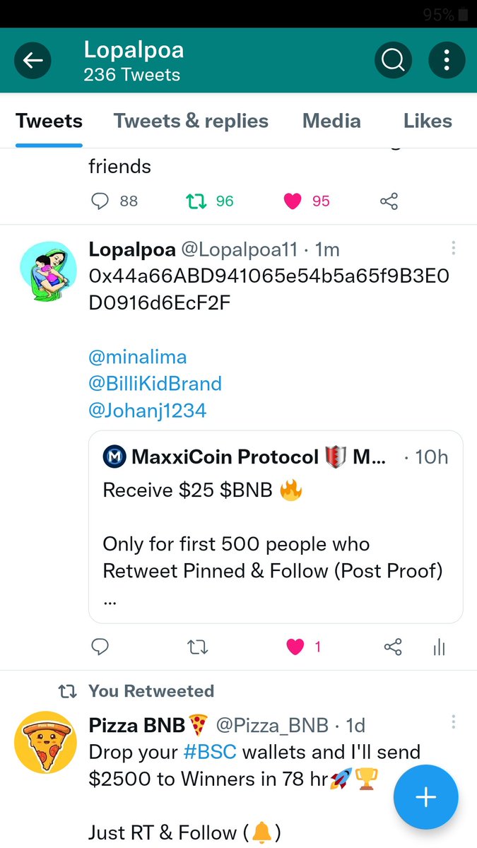 Lopalpoa11's tweet photo. @MaxxiCoin 0x44a66ABD941065e54b5a65f9B3E0D0916d6EcF2F https://t.co/4wIlnOlDqN
