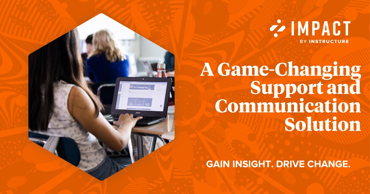 Check out our Impact infographic that breaks down the benefits of this amazing product. From improving adoption to reducing the amount of time you spend on LMS support ticket requests, Impact is there for you: 
bit.ly/3doOspm #EdTech