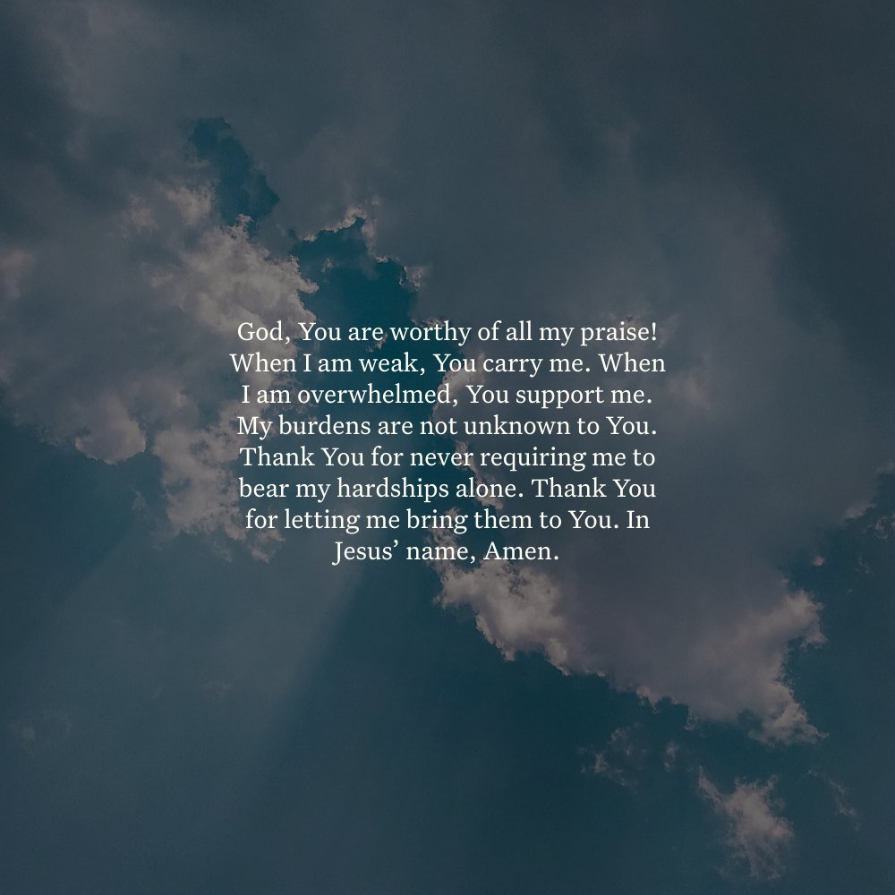 A Prayer of Thanks