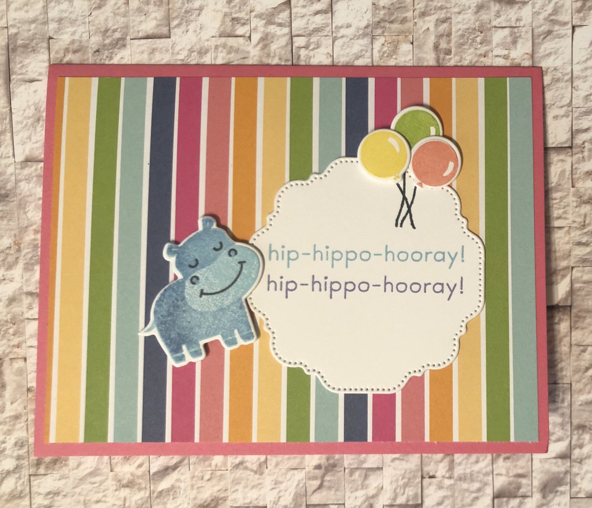 noteablemoment's tweet photo. The latest birthday card!
It reads “hippo birthday” on the inside. I love these little hippos https://t.co/M6v7rsgtnA