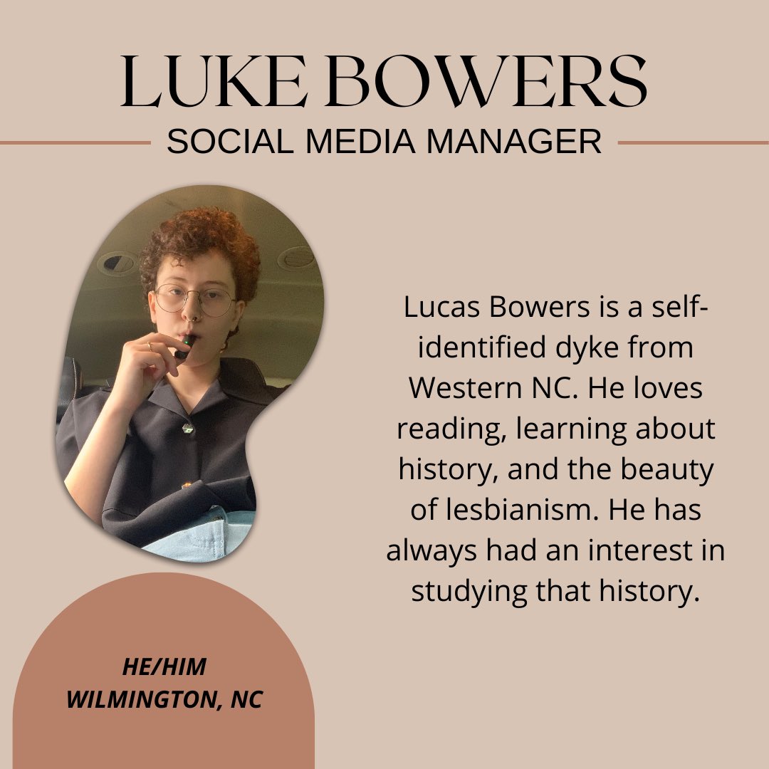 d_word_doc's tweet photo. Next, we’d like to introduce Luke! Our social media dyke, ready to keep you all up to date! https://t.co/vLHZwI8nlD