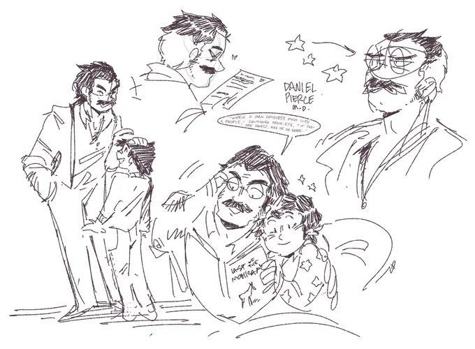and what if i made a character design for hawkeye's dad, who never appears in the show. what then #mash4077 