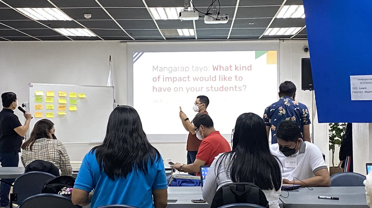 AEsca3's tweet photo. Ano latest ka-BESSHSies? DEPED NCR Master teachers busy in the co-design workshop of the Boosting Education and Skills for Senior High Schools with IBM SkillsBuild #skillsbuild #besshs https://t.co/GRDY9eYF02