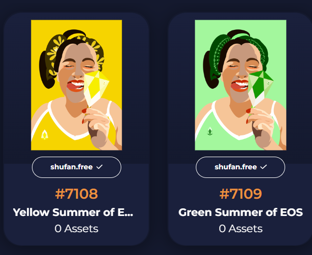 ShuFanNFT's tweet photo. Hot Summer enjoy "Renaissance $EOS "!🔥
Drop &amp; gift start in 1 hour:😉
Part 1: https://t.co/JuGxUANTrZ
Part 2: https://t.co/payg5NZnq6

#NFTs #EOS #womanart #illustrationart #ShuFan #NFTCollection https://t.co/cdxYwEOG5j