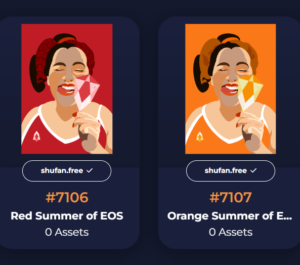 ShuFanNFT's tweet photo. Hot Summer enjoy "Renaissance $EOS "!🔥
Drop &amp; gift start in 1 hour:😉
Part 1: https://t.co/JuGxUANTrZ
Part 2: https://t.co/payg5NZnq6

#NFTs #EOS #womanart #illustrationart #ShuFan #NFTCollection https://t.co/cdxYwEOG5j