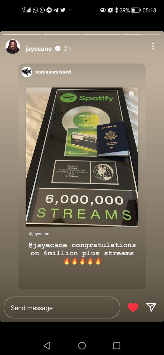 KeletsiThandiwe's tweet photo. @Jayecane 0x810B1fbe25546745eaAf85FA79b30E1d440Ef9D2

ETH wallet https://t.co/PUMfRXrH2S