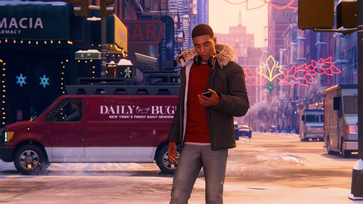 slodermay's tweet image. Miles got some DRIP when he got his powers too I guess