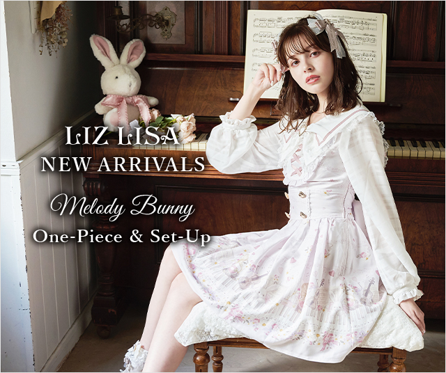 ♡  LIZLISA  Melody bunny柄ワンピース  ♡