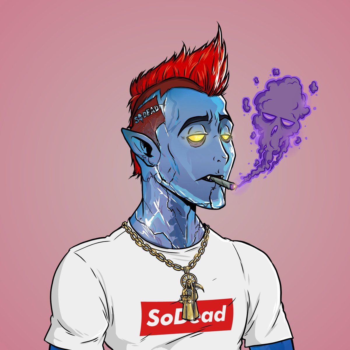 K1DBiBi's tweet photo. @koolk123456 Have a look at @SoDeadNFT Fam. Floors been stable - High rank #SoDeads being sold at 18Sol - team is building sth great🩸 https://t.co/96R9FfHXyw