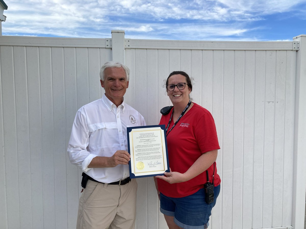 latta4congress's tweet photo. The #MercerCountyFair has had great temperatures. There were many different events going on tonight so come out on Wednesday to enjoy the great food and exhibits. https://t.co/AeJhx0IGQq