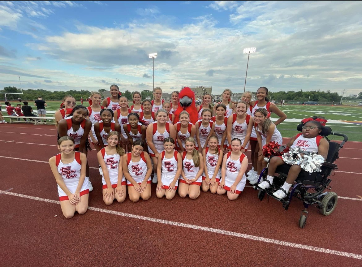 Way to kick off the football season with a win, Falcons! Our cheerleaders had a blast and did an amazing job cheering on our football team! So proud of this team! #TheCreekIsRising #GoFalcons