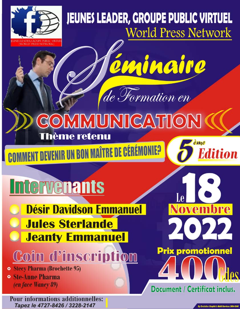 JeansamuelMathi's tweet photo. #Séminaire de formation. https://t.co/tjYxOVcFz0